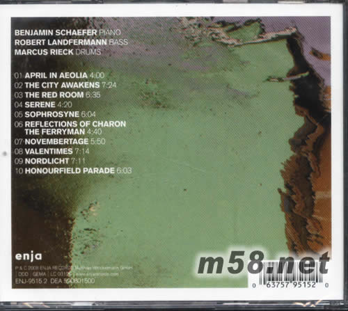 真情感覺(HIFI爵士鋼琴三重奏)專輯背面圖片