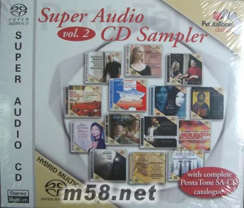 SA-CD sampler volume 2 多聲道SACD精選第二集專輯正面圖片