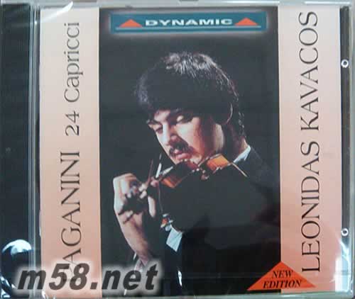 帕格尼尼24首隨想曲 卡瓦克斯專輯正面圖片