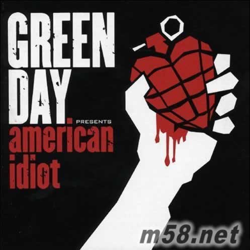 American Idiot 美國大白癡 美版專輯正面圖片