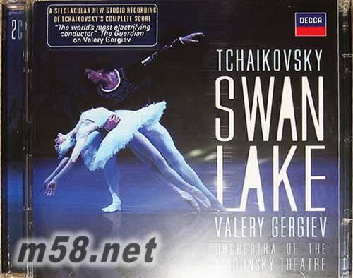 天鵝湖 格吉耶夫 SWAN LAKE 雙碟裝專輯正面圖片