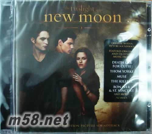 The Twilight Saga: New Moon Original Soundtrack暮光之城2:新月 電影原聲專輯正面圖片