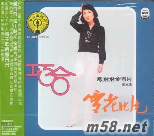 鳳飛飛金唱片 第三集專輯正面圖片