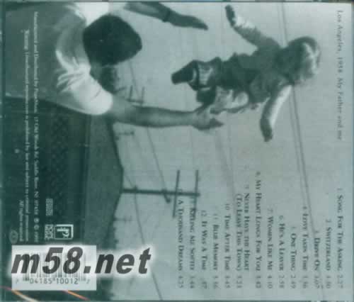 A THOUSAND DREAMS 一千個夢專輯背面圖片