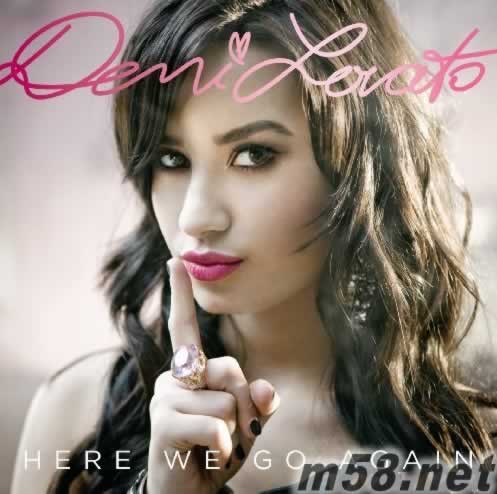 Demi Lovato 再續前緣 Here We Go Again 美版專輯正面圖片
