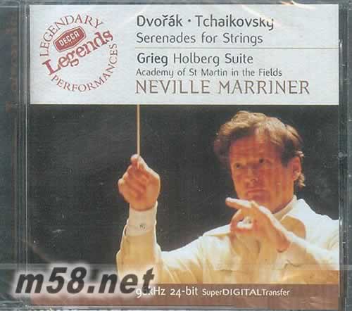 德沃夏克 柴可夫斯基的弦樂(lè)小夜曲專輯正面圖片