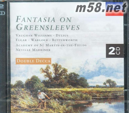 威廉姆斯 綠袖子幻想曲 2CD專輯正面圖片