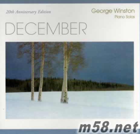 December 十二月 鋼琴專輯正面圖片