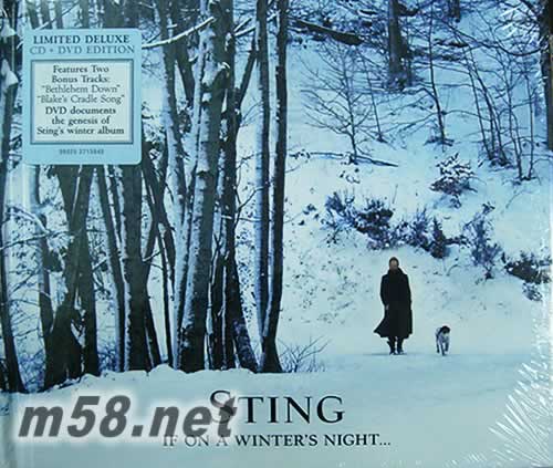 If On A Winter‘s Night CD+DVD 歐洲版專輯正面圖片