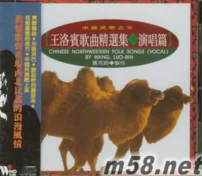 王洛賓歌曲精選集專(zhuān)輯正面圖片
