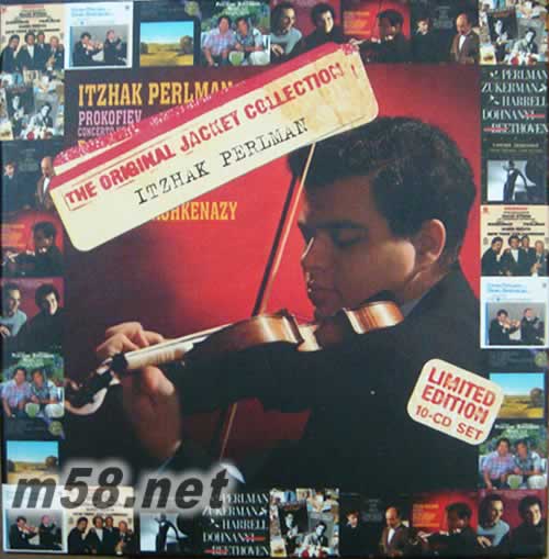 Itzhak Perlman 帕爾曼典藏經典錄音套裝 10CD專輯正面圖片