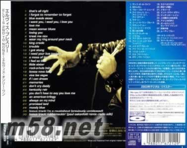 ELVIS 2ND TO NONE 藍光CD 日本版專輯背面圖片