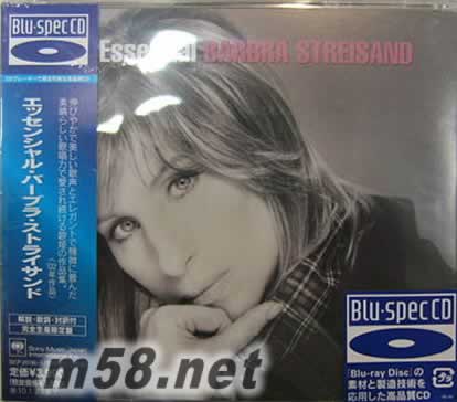 Barbra Streisand The Essential 藍光CD 日本版專輯正面圖片