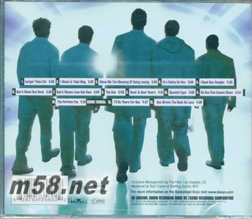 Millennium 千年專輯背面圖片