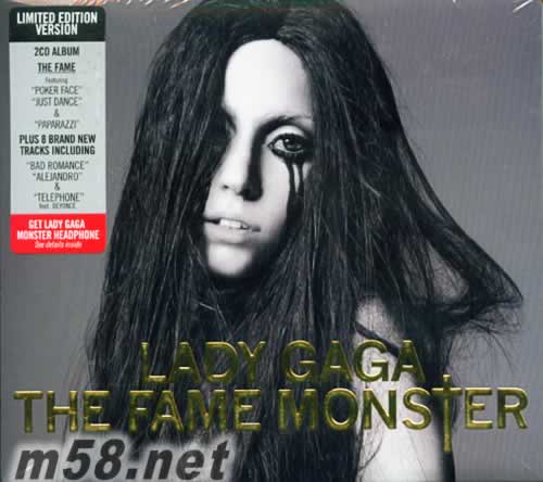 The Fame Monster 香港紙盒版 2CD專輯正面圖片