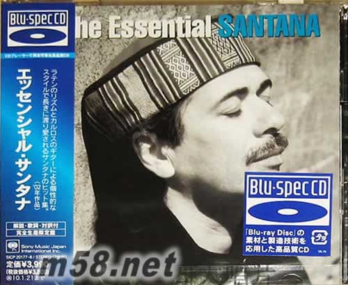 THE ESSENTIAL SANTAN 藍光2CD專輯正面圖片