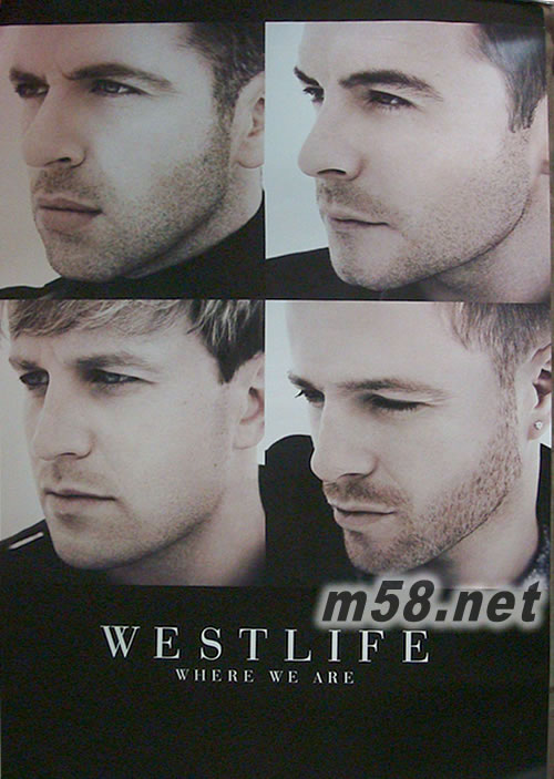 Where We Are 愛(ài)就在這里 CD+海報(bào) 香港版海報(bào)