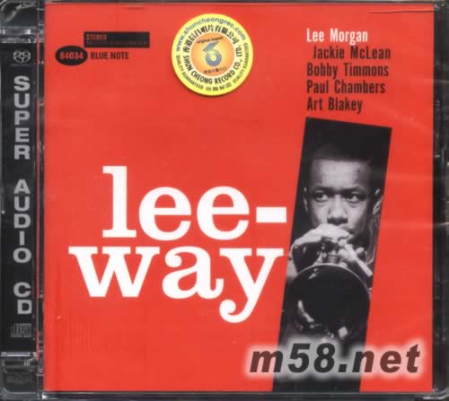 LEE MORGAN LEE WAY SACD專輯正面圖片