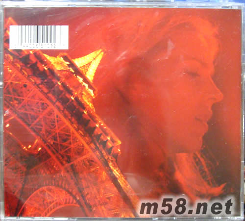 Diana Krall LIVE IN PARIS 戴安那卡巴黎演唱會CD專輯背面圖片