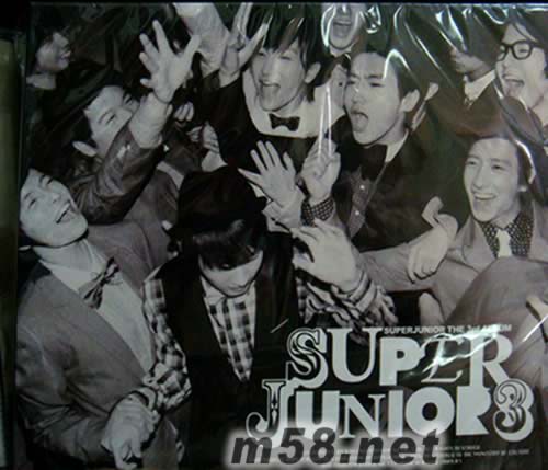 SUPER JUNIOR THE 3RD ALBUM 韓版專輯正面圖片