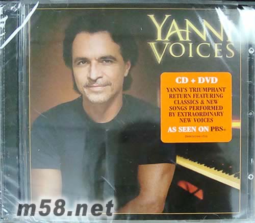 YANNI VOICES專輯正面圖片
