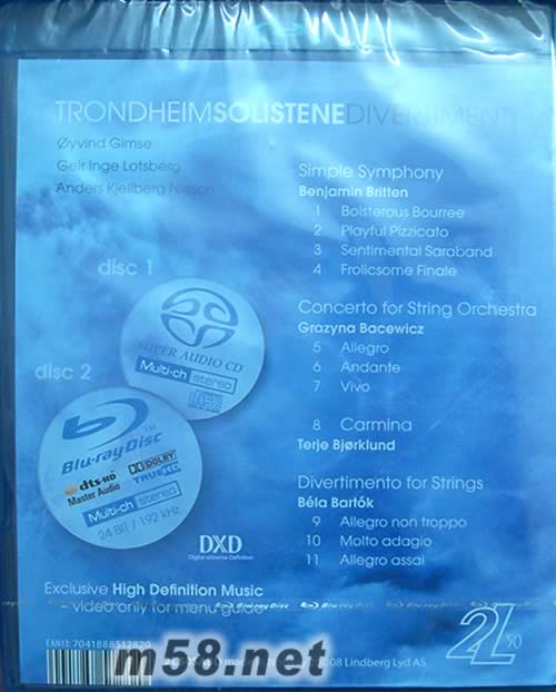 特隆赫姆獨(dú)奏家樂(lè)團(tuán)trondheim solistene 藍(lán)光專(zhuān)輯背面圖片