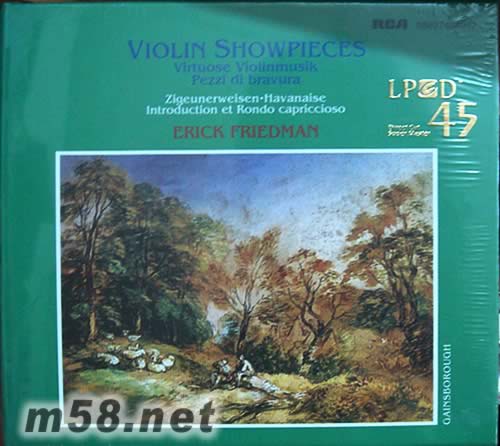 VIOLIN SHOWPIECES 超技小提琴 LPCD專輯正面圖片