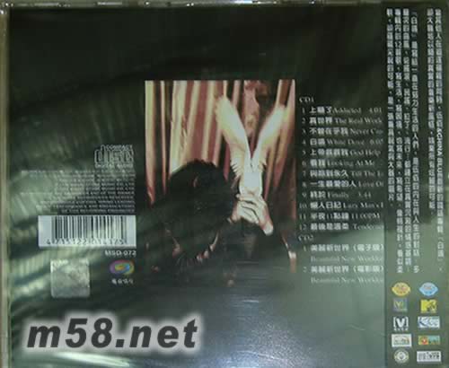 白鴿專輯背面圖片