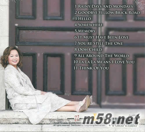 HELLO TERESA CARPIO專輯背面圖片