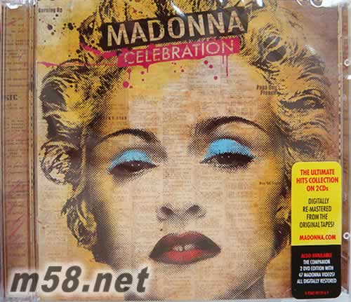 Celebration 香港版 2cd專輯正面圖片