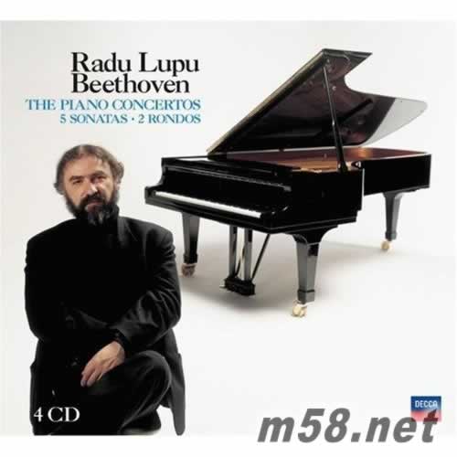 Radu Lupu plays Beethoven 魯普演奏貝多芬 4CD專輯正面圖片