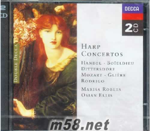 豎琴協奏曲 瑪麗莎.羅培專輯正面圖片