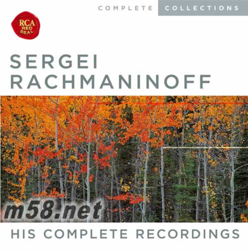 拉赫曼尼諾夫 演奏錄音全集 His Complete Recordings 10 CD專輯正面圖片