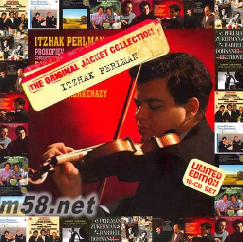 帕爾曼典藏經典錄音套裝 10CD專輯正面圖片