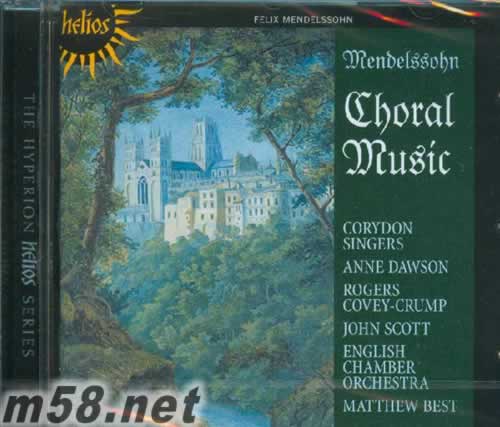門德爾松 合唱音樂 Mendelssohn Choral Music專輯正面圖片