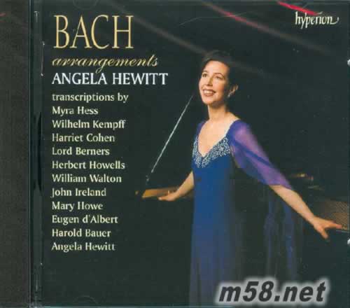 巴赫 鋼琴作品專輯正面圖片