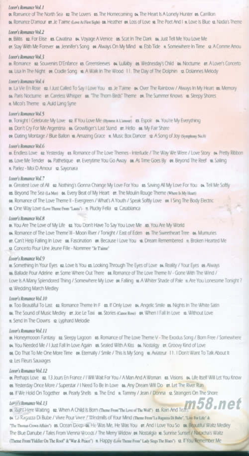 經(jīng)典浪漫情歌 LOVER