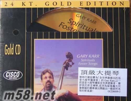 CISCO 森林之歌 卡爾大提琴 24K 金碟 頂級大提琴專輯正面圖片