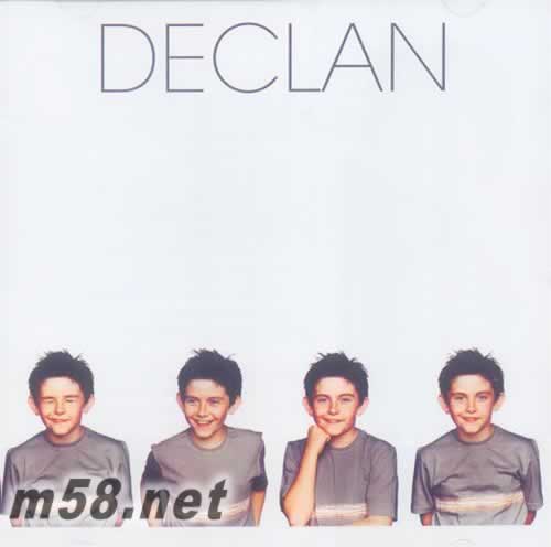 DECLAN 同名專輯 英版專輯正面圖片