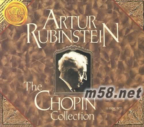 肖邦:鋼琴全集 魯賓斯坦 Rubinstein The Chopin Collection 大套裝專輯正面圖片