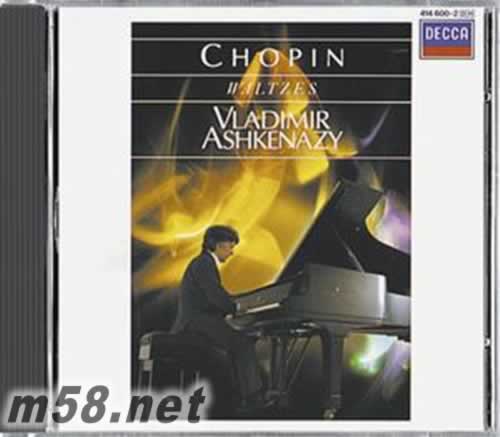 Chopin: Waltzes 肖邦圓舞曲/阿什肯納齊Ashkenazy專輯正面圖片