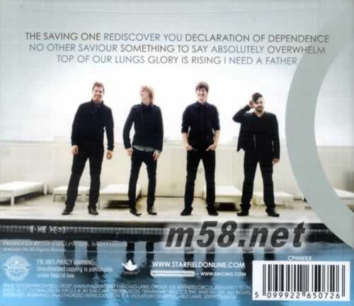The Saving One 美版專輯背面圖片