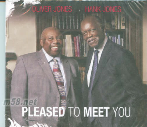 OLIVER JONES.PLEASED TO MEET YOU專輯正面圖片