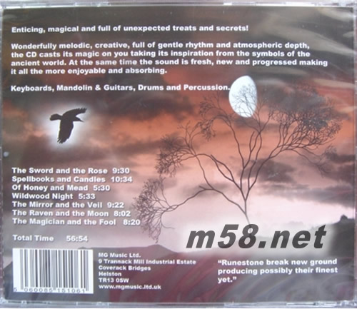 The Raven and the Moon烏鴉與月亮專(zhuān)輯背面圖片