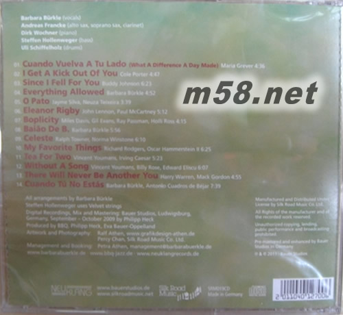 允許一切Everything Allowed專(zhuān)輯背面圖片