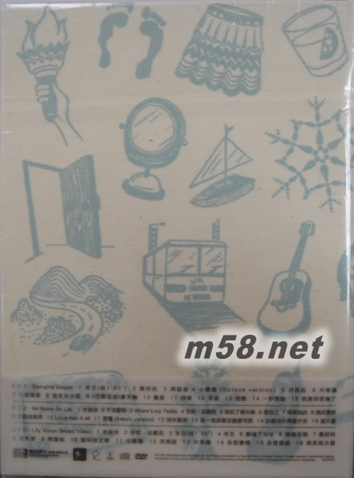 The Songbird Anthology (2CD+DVD) (首批豪華版)專輯背面圖片