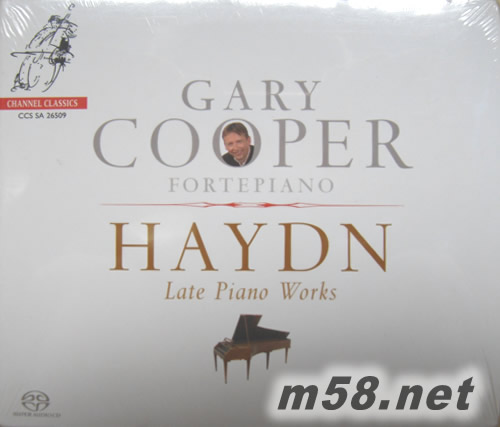 郭伯獨奏海頓的晚期鋼琴作品選 (Gary Cooper-Haydn Late Piano Work) Gary Cooper SACD專輯正面圖片