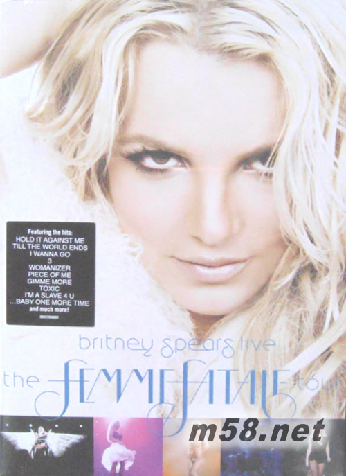 The Femme Fatale Tour 演唱會DVD 港版DVD正面圖片