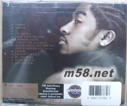 omarion o專輯背面圖片
