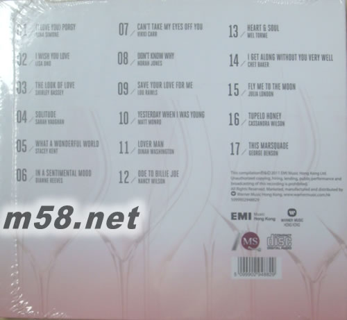 ESSENTIAL JAZZ爵士巨星經(jīng)典17首 (AQCD)專輯背面圖片